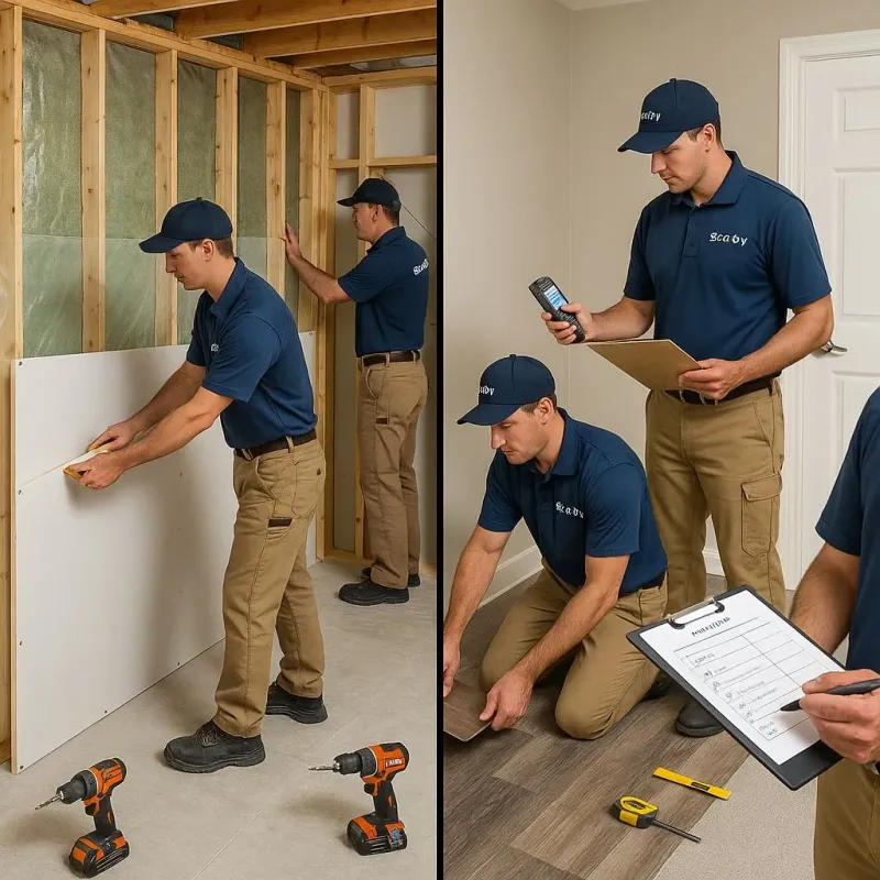 Repairs and Reconstruction process in Holland, MI