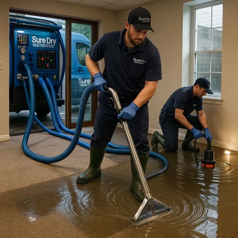 Water Extraction and Removal process in Holland, MI